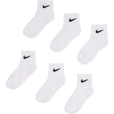 Nike Kids Sokken Unisex - Wit - Maat 27 - 35 - Poly Jersey