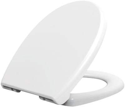 Toiletbril Menilla Softclose en Quickrelease Toiletzitting 42,7x35x4,2cm Wit