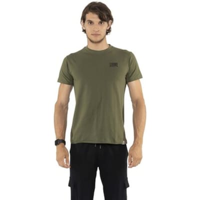 T-shirt Korte Mouw Leone 1947 Man Short Sleeves Small Logo