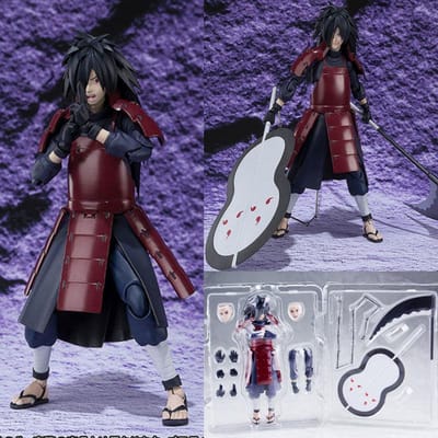 SHF Naruto Figuren Uzumaki Naruto Hatake Kakashi Uchiha Sasuke Itachi Anime PVC Actie Model Speelgoed Beeldje Collectie Model Pop OPP Bag