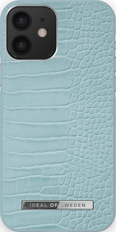 iDeal Of Sweden Atelier Case Introductory iPhone 12/12 Pro Soft Blue Croco