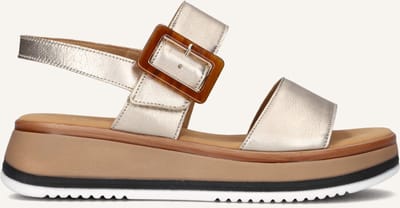 Gabor 744.4 Sandalen - Dames - Goud - Maat 36