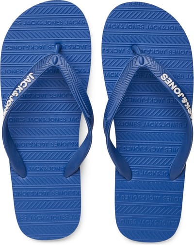 Jack & Jones Heren Teenslippers JFWBASIC Blauw - Maat 40/41