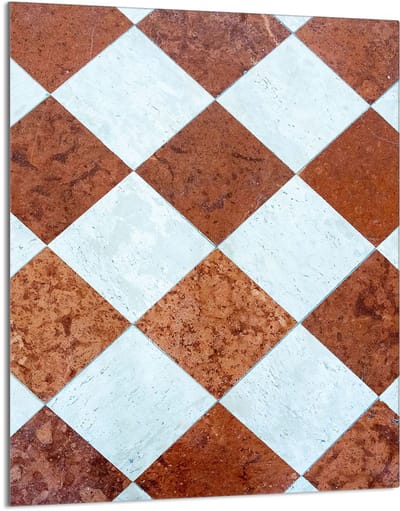 TMK ArtDeko - Snijplank - Glas - Mozaïekpatroon - 40x52 cm