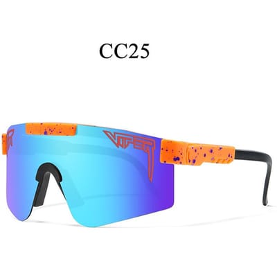 Volwassen UV400 Zonnebril Pit Viper Zonnebril Heren Dames Volwassenen Buitenbril Sportbril Mtb Shades
