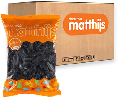 Snoepgoed Drop BRUSSELS MANNEKE 4 kilo