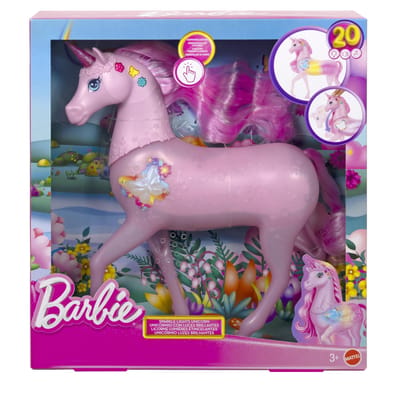 Barbie Eenhoorn met Licht & Geluid – Fonkelende Lichtshow & Muziek