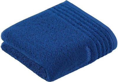 Vossen Gastendoekje Vienna Style Supersoft - Blauw 30x50