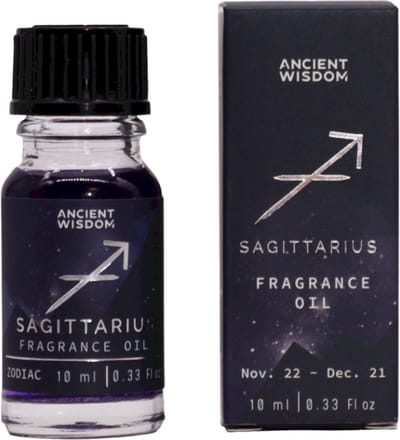 Ancient Wisdom Zodiak Serie - Geurolie - Strzelec - 10 ml - Bio Brokaat