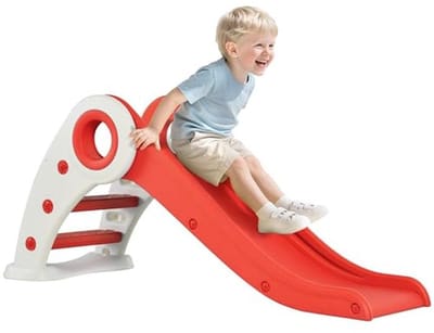Opvouwbare Kinderglijbaan voor Binnen en Buiten - Voor Kinderen van 3 tot 6 Jaar, 120 x 50 x 56 cm