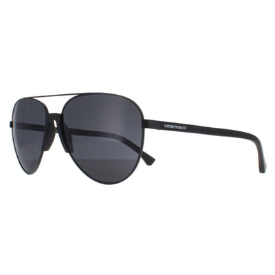 Emporio Armani Zonnebril 2059 320387 Mat Zwart Grijs