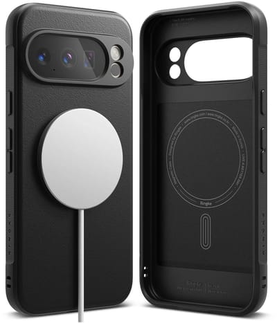 Ringke Onyx Magnetic | Hoesje Geschikt voor Google Pixel 10 Pro XL | Compatibel met MagSafe / Qi2 | Back Cover Flexibel TPU | Zwart