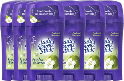 Lady Speed Stick Orchard Blossom Deodorant Vrouw Voordeelverpakking - Original Lady Speed Stick Deodorants - 6 x 40g