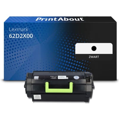 PrintAbout huismerk Toner 62D2X00 (622X) Zwart Extra hoge capaciteit Geschikt voor Lexmark