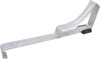 Looproostersteun Dak - Daksteun Rooster - Veilig Daken Betreden - Gegalvaniseerd Staal - 49cm - Zilver