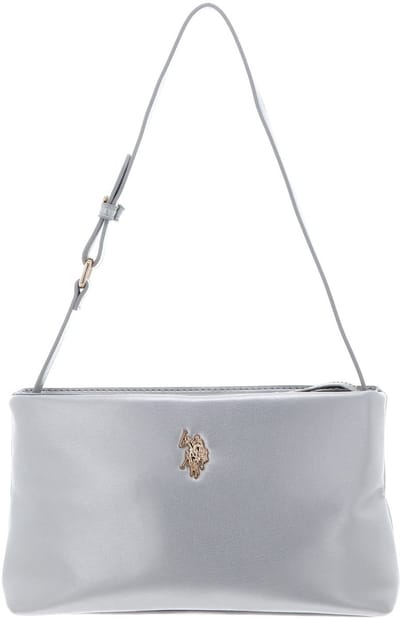 U.S. POLO ASSN. schoudertas Ceremony Handle Bag Silver zilverkleurig