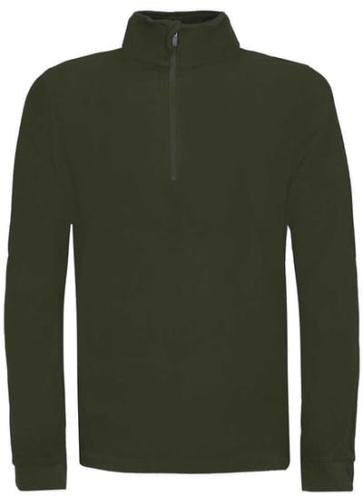 Rock Experience Tempus Fleece Met Halve Rits Groen 2XL Man
