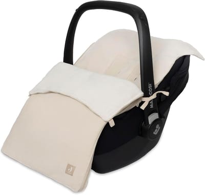 Voetenzak Baby - Babyhoes - Warmte Onderweg - Wafelstructuur - Groep 0+ - Zandkleur