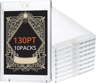 10x Magnetische Kaarthouders voor Verzamelkaarten - 130PT Acryl Sleeves met UV-Bescherming