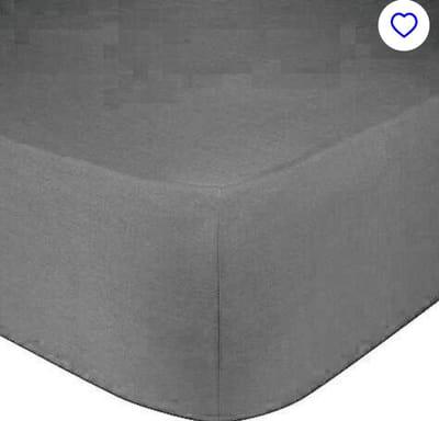 Bed Care Jersey Stretch Hoeslaken - 200x200/220 - 100% Katoen - 40CM Hoekhoogte - Antraciet