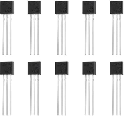 N-Kanal Transistor - JFET Triode - Elektronische Projecten - Hoge Ingangsimpedantie - 10 Stuks - Transparant