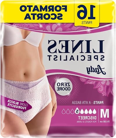 Discreet Incontinentie-onderleggers Dames Lage Taille Maat M Geurneutraal 2 Verpakkingen incontinentie onderlegger