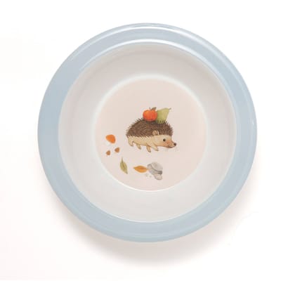 Petit Monkey melamine bakje animal craddle blue