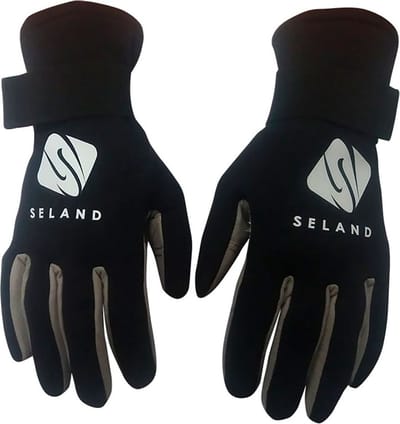 Seland Neoprene 2 Mm Handschoenen Zwart M Man