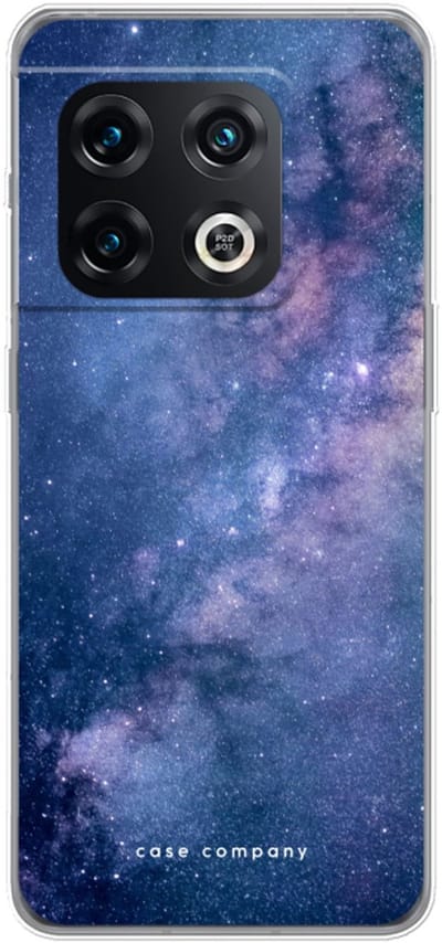 Case Company® - Hoesje geschikt voor OnePlus 10 Pro hoesje - Nebula - Soft Cover Telefoonhoesje - Bescherming aan alle Kanten en Schermrand