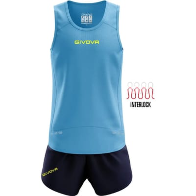 Tanktop en Shorts set Givova New york
