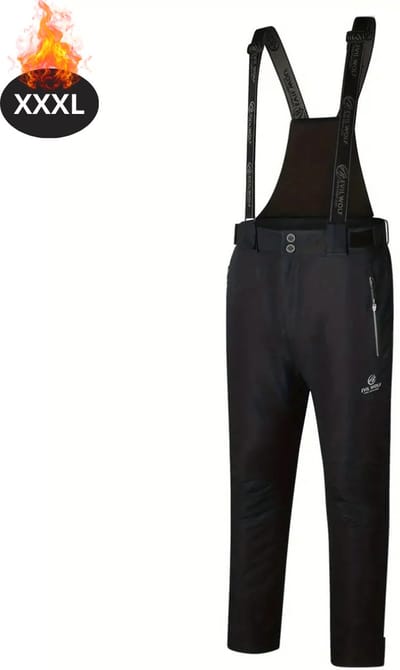 Livano Skibroek - Skipak - Snowboard Broek - Winterbroek - Sneeuwbroek - Heren - Wintersport - Zee Blauw - Maat XXXL