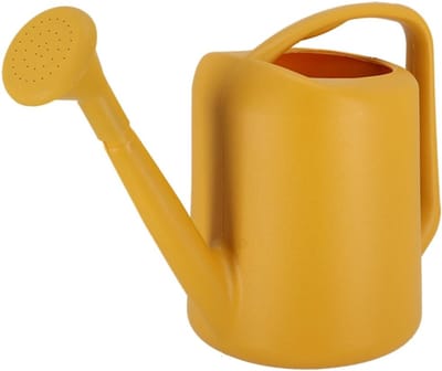 Gieter Kunststof - Waterkan Planten - Tuin Bewatering - Afneembare Schenktuit - 5 Liter - Geel