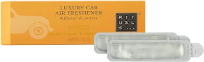 Rituals - Navulling Auto Parfum - 2x Auto Luchtverfrisser Navullingen 3 gram - Ritual of Mehr - Alleen Navulling - Houten houder niet inbegrepen - Alleen 2x Refill - Autoparfum - Car Perfume