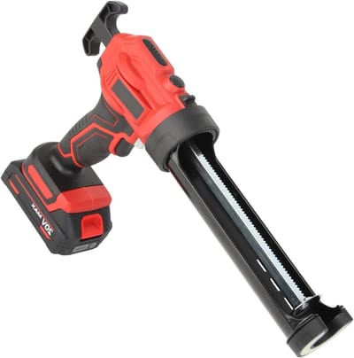 Kitpistool Accu - Draadloos Kitapparaat - Precisie Afkitten - Automatisch Terugtrek Systeem - 20V Batterij - Zwart