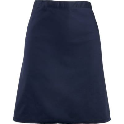 Premier Dames/Dames Mid-Length Apron (Pakket van 2) (Marine)