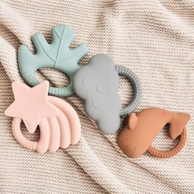 Jollein bijtring cloud storm grey
