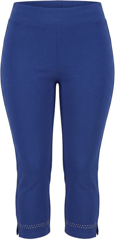 Angel of Style - Dames - Caprilegging smalle pasvorm - Donkerblauw - Maat 46