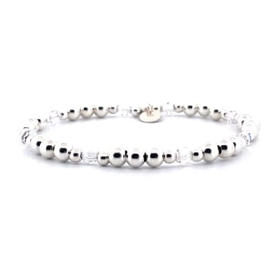 Heaven Eleven - Dames - armband - 925 - zilver - sterling - Swarovski - 5mm