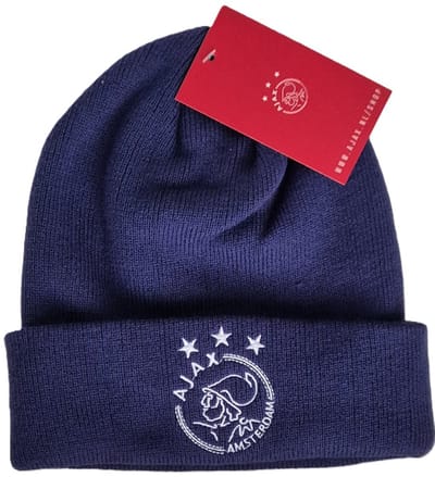 Ajax muts Blauw - One size - Muts met Amsterdam logo