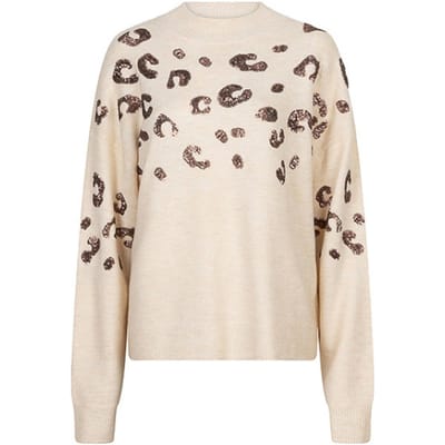 Esqualo sweater F24-27500 - Beige
