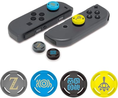 JHUBERS- Duimgreep Antislip - Siliconen Grips - Vervangende Knoppen - Ergonomisch Ontwerp - 4 Stuks - Bescherming tegen Wippen - Controller Grips