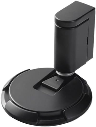 Zelfklevende Deurstopper Zwart - Magnetische Deurvanger voor Vloermontage - Veiligheid