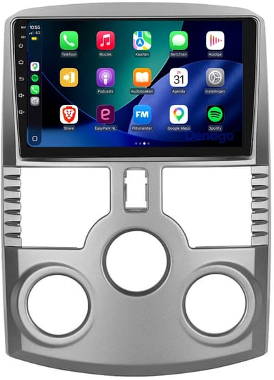 CarPlay autoradio geschikt voor Daihatsu Terios | 2006 t/m 2016 | Android 13 | Draadloos Apple CarPlay & Android Auto | 2GB + 32GB | Denago DNG-A410 | 2025 model | 2006 2007 2008 2009 2010 2011 2012 2013 2014 2015 2016 | Bluetooth & Wifi