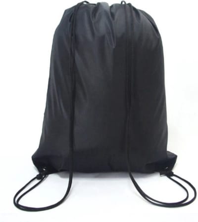 Go Go Gadget - Gymtas - Met Rijgkoord - 12Liter - Zwart