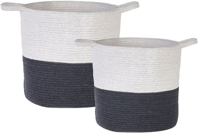 PAZHA - Mand set van 2 - Wit - Katoen