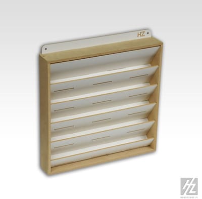 HobbyZone S3S Breed Verfrek – 26 mm – Modelbouw Verf Organizer - Houten opbergsysteem - modulair