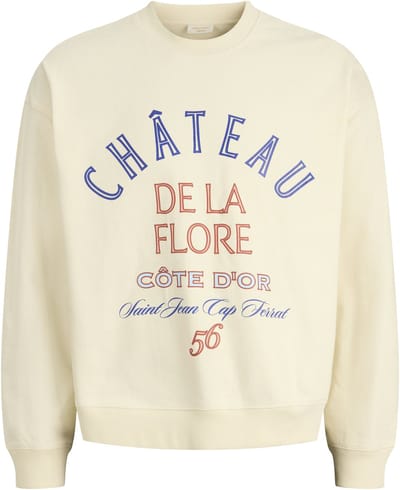 JACK&JONES - JORMENTON TYPO SWEAT CREW NECK - Heren - Sweaters