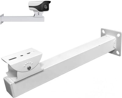 Camera Beugel - Wandmontage Houder - Beveiliging Binnen Buiten - 180 Graden Draaibaar - 35cm Lange Arm - Zwart