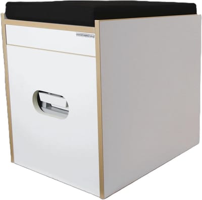Toiletkruk met Porta Potti - Mobiel Toilet Set - Kamperen en Reizen - Lichtgewicht en Stabiel