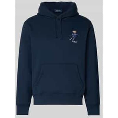Regular fit hoodie van katoenmix
